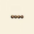 Tiger Eye Beads - 4mm - Pack of 10 