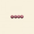 Rhodonite Beads - 4mm - Pack of 10