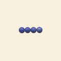 Dyed Howlite Lapis Beads - 4mm - Pack of 10