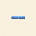 Dyed Howlite Turquoise Beads - 4mm - Pack of 10