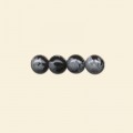 Snowflake Obsidian Beads - 6mm - Pack of 10