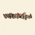 Unakite  Tumblechip Bead - 36" String