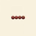 Red Jasper Beads - 4mm - Pack of 10