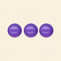 Purple Dyed Jade Round Beads - 10mm - 16" String 