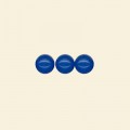 Blue Dyed Jade Round Beads - 6mm - 16" String 