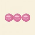 Pink Dyed Jade Round Beads - 10mm - 16" String 