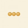 Yellow Dyed Jade Round Beads - 6mm - 16" String 