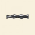 Haematite Spool Bead - 8mm x 12mm - 16" String