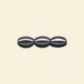 Haematite Olive Bead - 8mm x 12mm - 16" String