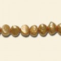 Light Gold Colour Freshwater Pearls - 6mm to 7mm - 16" String