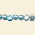 Aqua Freshwater Pearls - 6mm to 7mm - 16" String 