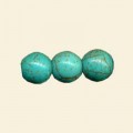 Aqua Dyed Howlite Round Bead - 10mm - 16" String