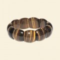 Tiger Eye Gemstone Elasticated Bracelet