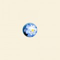 Blue Millefiori Glass Beads - 8mm - Pack of 10 