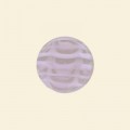 Purple Pressed Glass Flat Disc Bead - 15mm - Pack of 10 