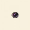 Pink Dichroic Glass Round Bead - 8mm 