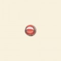 Red Lustred Glass Round Beads - 6mm - Pack of 10 