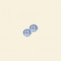 Light Blue Glass Transparent Round Beads - 4mm - Pack of 10 