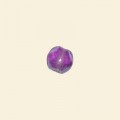 Purple Glass Lustre Irregular Faceted Beads - 8mm - Pack of 10 