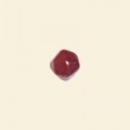 Red Glass Lustre Irregular Faceted Beads - 8mm - Pack of 10 