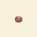 Red Drum Lustred Glass Beads - 7mm x 5mm - Pack of 10