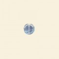 Light Blue Lustred Glass Flat Disc Beads - 7mm x 6mm - Pack of 10 