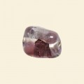 Purple Glass Spotty Foiled Nugget Twist Beads - 15mm x 10mm 