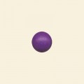 Purple Wood Round Beads - 12mm - Pack of 10 
