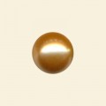 Gold Czech Glass Pearls - 14mm - String
