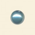 Blue Czech Glass Pearls - 14mm - String