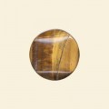 Tiger Eye Wavy Round Bead - 20mm 