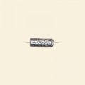 Silver Colour Bead Shape - 17mm - Pack of 10 
