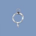 Thai Silver Dropper - 20mm x 10mm 