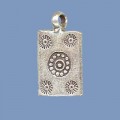 Thai Silver Pendant - 14mm x 10mm 
