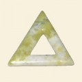 Butter Jade Triangular Donut - approx. 40mm 