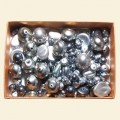 Grey Czech Mixed Glass Pearls - 50 Gram Pack