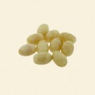 Cream Glass Rice Beads - 6mm - Pack of 10