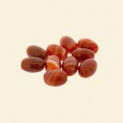 Red Glass Rice Beads - 6mm - Pack of 10