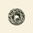 Round Metal Wire Pendant - 12mm
