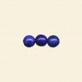 Blue Dyed Howlite Round Bead - 6mm - 16" String