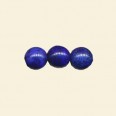 Blue Dyed Howlite Round Bead - 8mm - 16" String