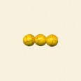 Yellow Dyed Howlite Round Bead - 6mm - 16" String