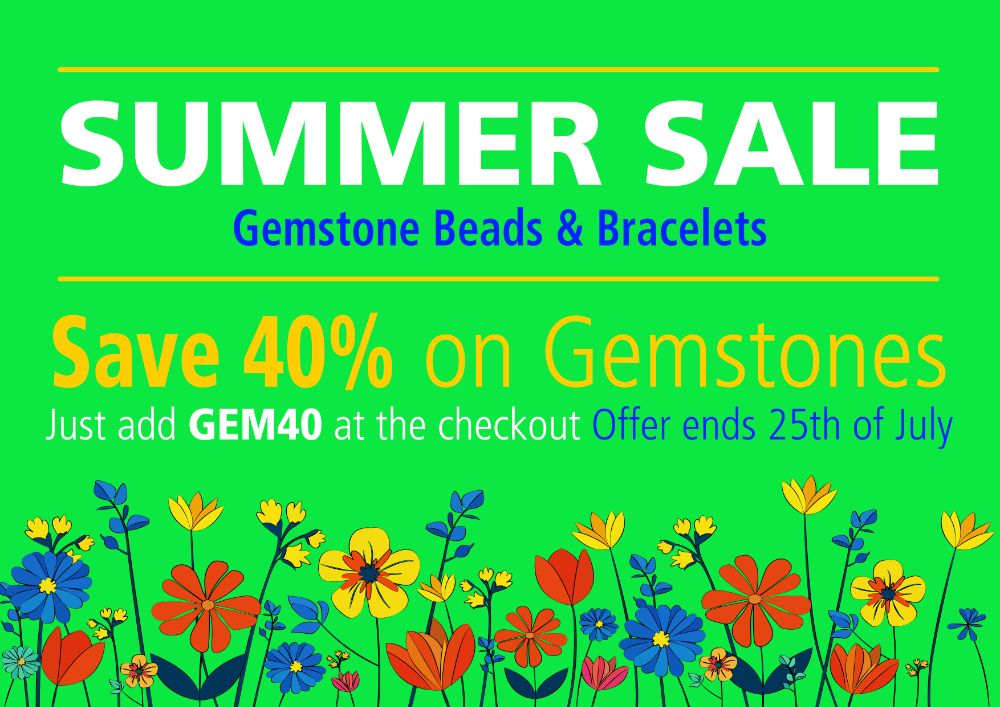 40% off Gemstones